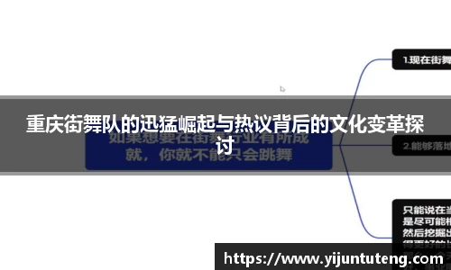 重庆街舞队的迅猛崛起与热议背后的文化变革探讨
